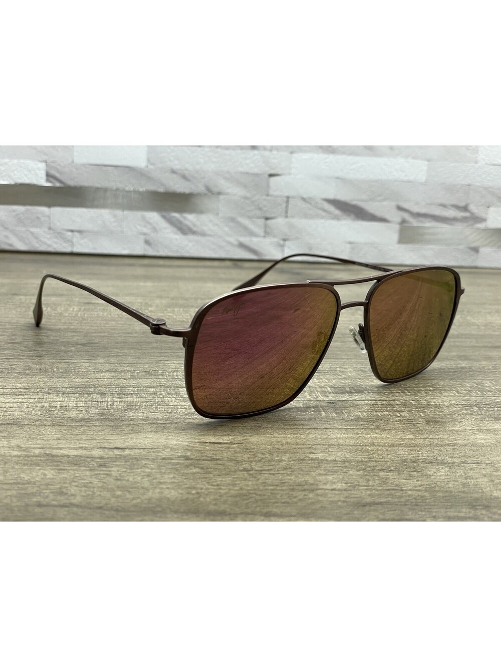 MAUI JIM BEACHES MJ541-07M MATTE SATIN ROSE 57[]16-145 SUNGLASSES *FRAME ONLY